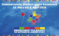 Die Internationalen Wochen gegen Rassismus gehen in Remscheid vom 13. März bis zum 4. April 2020.
