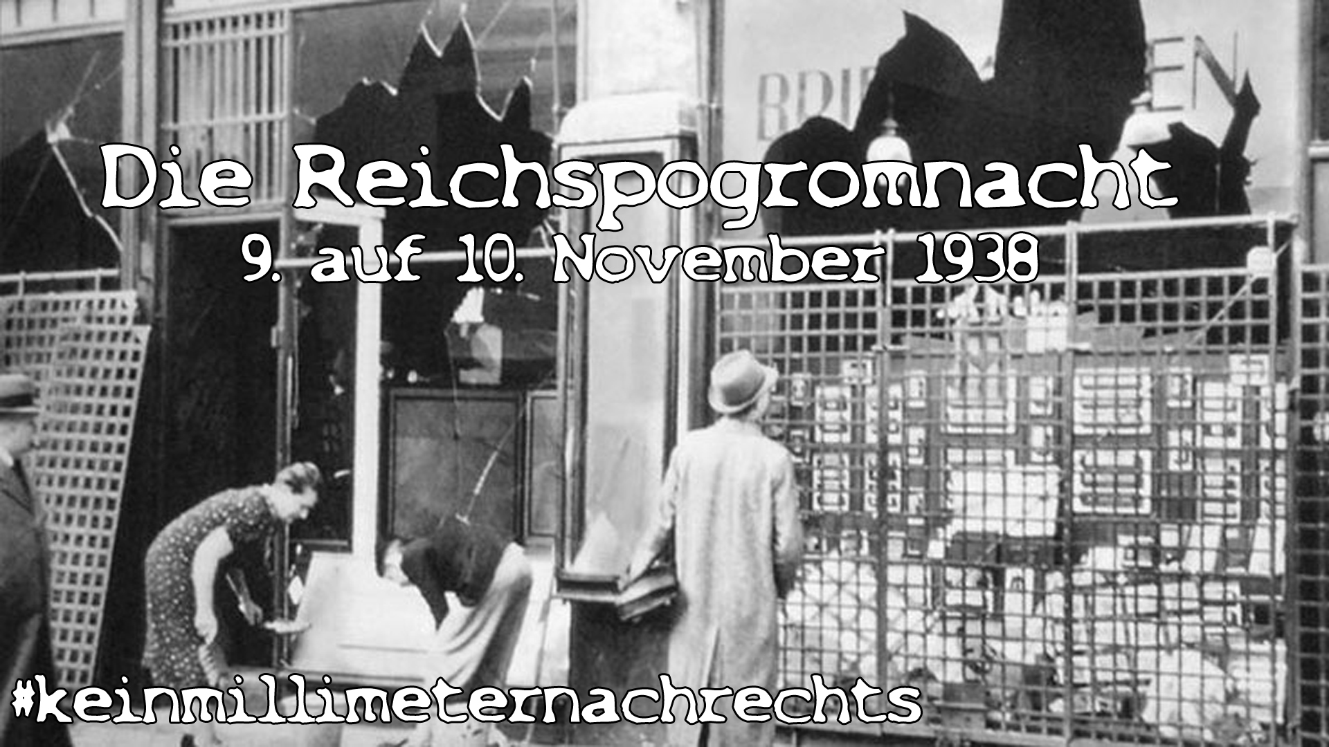 Berlin-Tiergarten am 10. November 1938. Foto: Jean-Pierre Dalbéra, Wikimedia Commons, CC BY 2.0