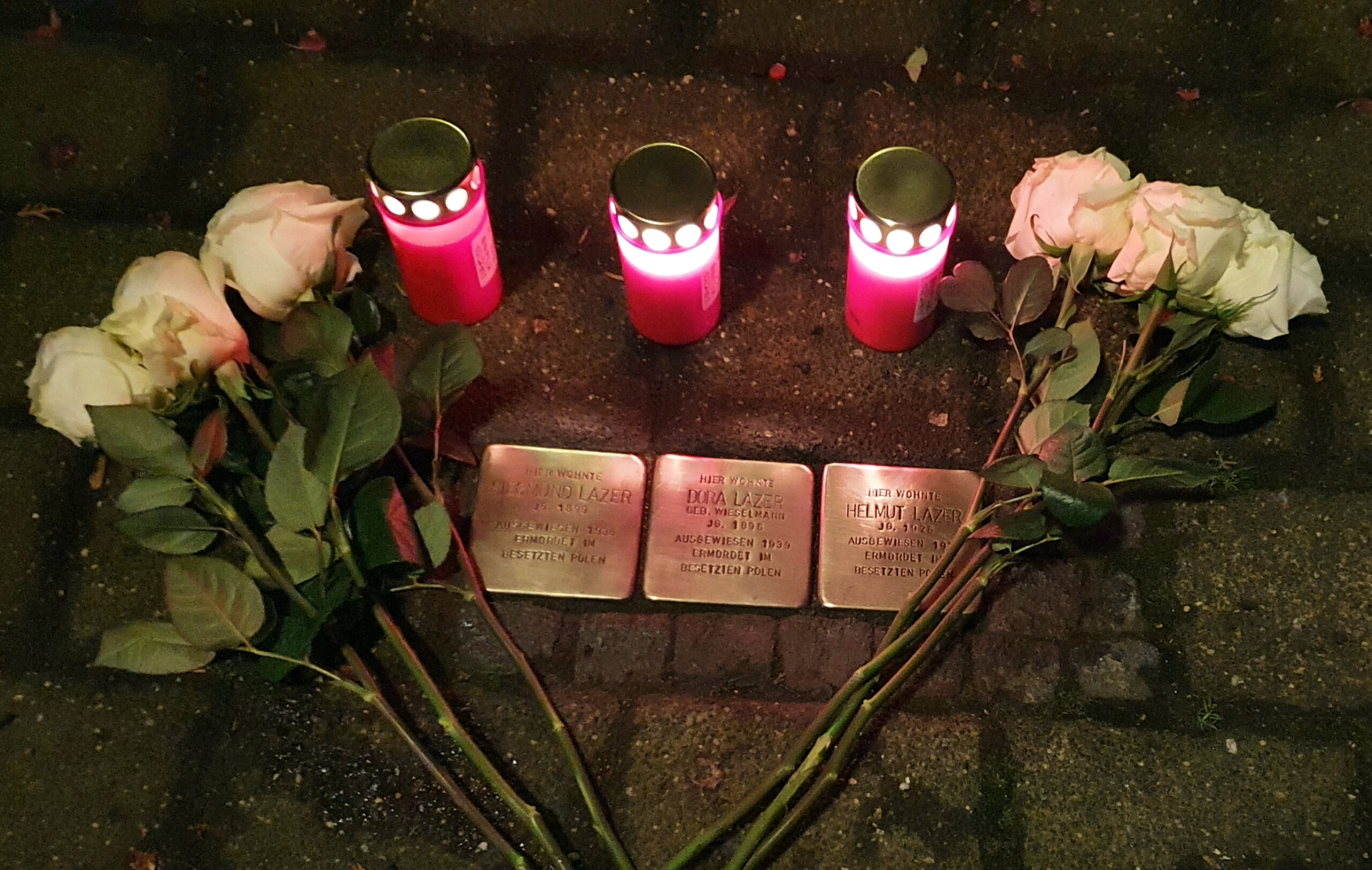 Stolpersteine im MyViertel in Remscheid. Foto: Martin Rogalla