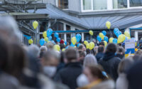 Remscheider Friedensdemo am 28. Februar 2022. Foto: Thomas E. Wunsch